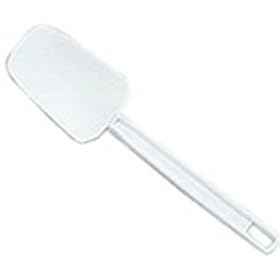 Rubbermaid FG193300WHT 9-1/2-Inch Spoon-Shaped Spatula (Case of 36): Kitchen &amp; Dining