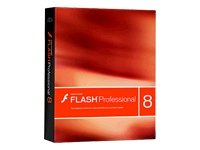 Macromedia Flash Professional - (version 8 ) - ensemble complet - 1 utilisateur - CD - Win, Mac - fran�ais