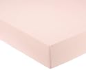 Pinolino 540004-7 - Spannbetttuch f&uuml;r Wiegen, Jersey, rosa