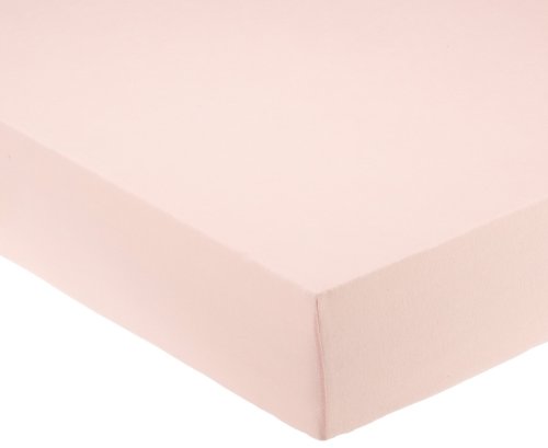 Pinolino 540004-7 - Spannbetttuch f&uuml;r Wiegen, Jersey, rosa Preisvergleich