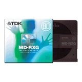 TDK MD RXG - MiniDisc - 1 x 80min (pack of 10 )