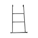 Trampoline Part Store *Ultra-grade* 2- Flat Step Trampoline Ladder with a Non-slip Coating Added to Each Step