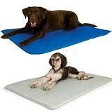 K&H Cool Bed III Square Pet Bed small blue-color 24' L x 17' W x 0.5' H