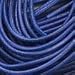 Lederband, 2 mm, 100 cm, blau
