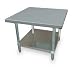 Adj Utility Stand,W 30,D 30,SS,w/Shelf,STORELOGIC,2KRE4