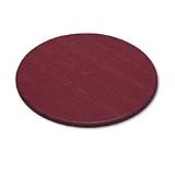 Iceberg Officeworks Round Table Top, 36 Diameter, Mahogany
