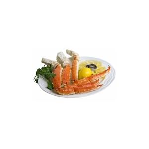 Charleston Seafood Frozen King Crab Legs, 32-Ounce Box by King Crab Legs