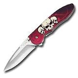 Buck 297G2 Sirus Liner Lock Folding Knife, Assisted Opening with Paul Bos Trio Handles