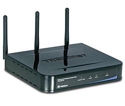TRENDnet 300Mbps Wireless N Hot Spot Access Point TEW-636APB (Black)
