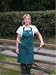 JUST GREEN GARDENING / KITCHEN APRON WITH BURGON AND BALL HAND TOOLS