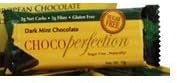ChocoPerfection - Sugar Free Fine European Dark Chocolate Mini Bar 60% Cocoa Mint - 10 Grams (Pack of 5)