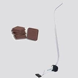 Furniture Lifter 25" and 3"x3" Brown Furniture Slides Kit
