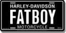 Harley Davidson FAT BOY License Plate