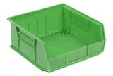 Akro Bins Stacking Bin 16-1/2 X 14-3/4 X 7 Green. Package of 6
