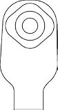 ActiveLife One-Piece Pre-Cut Drainable Pouch with Stomahesive Skin Barrier, ( BX-20 )
