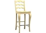 Color Cuisine Ladderback 30 Barstool Canary Finish (Set of 2) - Broyhill 52 ....