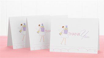 wedding thank you card