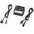 Sony ACVQ50 AC/DC Adaptor/Quick Info Charger for M Series