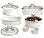 CorningWare 10-pc. Bakeware Set - French White