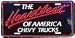 Heartbeat of America Chevy Trucks License Plate