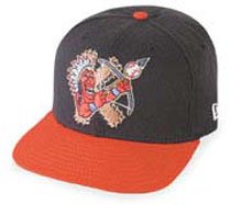 Minor League Baseball Cap - Kinston Indians Home Cap by New Era