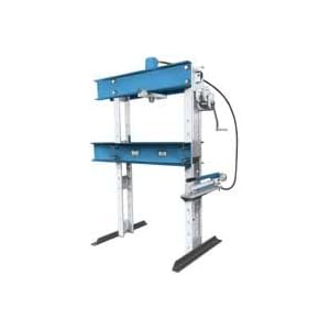 Open Throat Press w  Hydraulic Hand Pump - 25 Ton by OTC