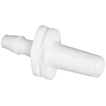 Value Plastics MTLS210-1 White Nylon Tube Fitting, Male Luer Slip to 200 Series Barbed Coupler, 1/16" (1.6 mm) Tube ID (Pack of 25)