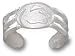 Penn State Nittany Lions Solid Sterling Silver Lion Head Toe Ring