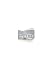 14K White Gold and Diamond Wave Tie Tac