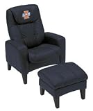 Illinois Fighting Illini Casual Chair with Stool