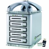 Ciphertex 2.5 TB Encrypted RAID System with USB 2.0 Interface CX-RANGER-E - 2.5TB