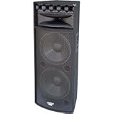 Pyle PADH215 2000W Heavy Duty Speaker MDF Construction with Reinforced Corners