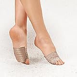 Peda Bella Lace Non-Skid Cushioned Foot Tubes, 3 Pair Pack