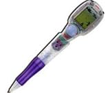 21ZPp66Un L. SL160  2 in 1 Mini Pizza Time Arcade Game Pen with Real Joystick Control.