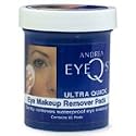 Andrea  Eye Q's&nbsp;Disques démaquillants Peau sèche Bleu Lot de 65
