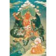 Buddhist Art Card Featuring Manjushri, the Bodhisattva of Wisdom Buddhist Art Card Featuring Manjushri, the Bodhisattva of Wisdom