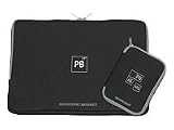 Tucano Apple Elements SET 17'' MacPro - Notebook carrying case - 17  - black