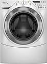 Whirlpool : WFW9400SZ 27in Front Load Washer with 4.0 cu. ft. Capacity White/Sapphire Blue