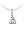 Rounded Trinity Knot Necklace (length: 16