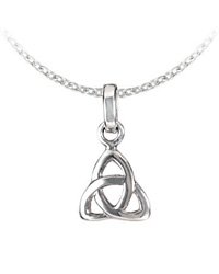 Kit Heath Rounded Trinity Knot Necklace