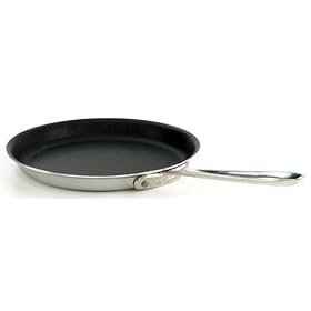 All-Clad Stainless Nonstick 10 inch Round Crepe Pan by All-Clad
