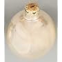 Set of 6 Pearl Champagne Glass Ball Christmas Ornaments 2.75" #27753