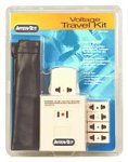  : Recoton 64164  PC Accessories   1600 Watt Travel Converter w/Pouch & 5 Adapters