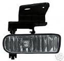 Left Driver Side Fog Light Lamp 99-02 Chevy Silverado Pickup Truck 00-05 Suburban Tahoe 99 00 01 02 03 04 05 1999 2000 2001 2002 2003 2004 2005 Fog Lights Lamps Foglight Foglamp