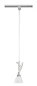 World Imports Lighting P61514-37 Beyond Modern Track 1-Light Linear Track Mini Pendant, Brushed Nickel