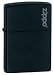 Health & Personal Care : Zippo Black Matte, Zippo Logo
