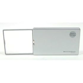 Eschenbach LED Leuchtlupe easyPocket silber