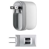 Belkin Dual Charger with USB and Swivel-Plug AC Charger for iPod