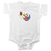 Search : Garfield G604-RS4438 Garfield Moon Toddler Onesie - 6 Months - White