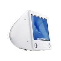 Apple eMac - All-in-one - 1 x PPC G4 700 MHz - RAM 128 MB - HDD 1 x 40 GB - CD-RW - GF2 MX - MacOS X / MacOS 9 - Monitor : 17